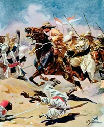 Charge of the 21st Lancers at Omdurman, 2nd September 1898